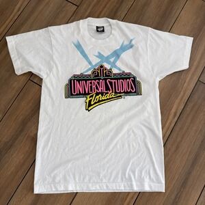 White Universal Studios Florida Graphic Large TShirt